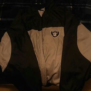 NFL raiders reversable coat